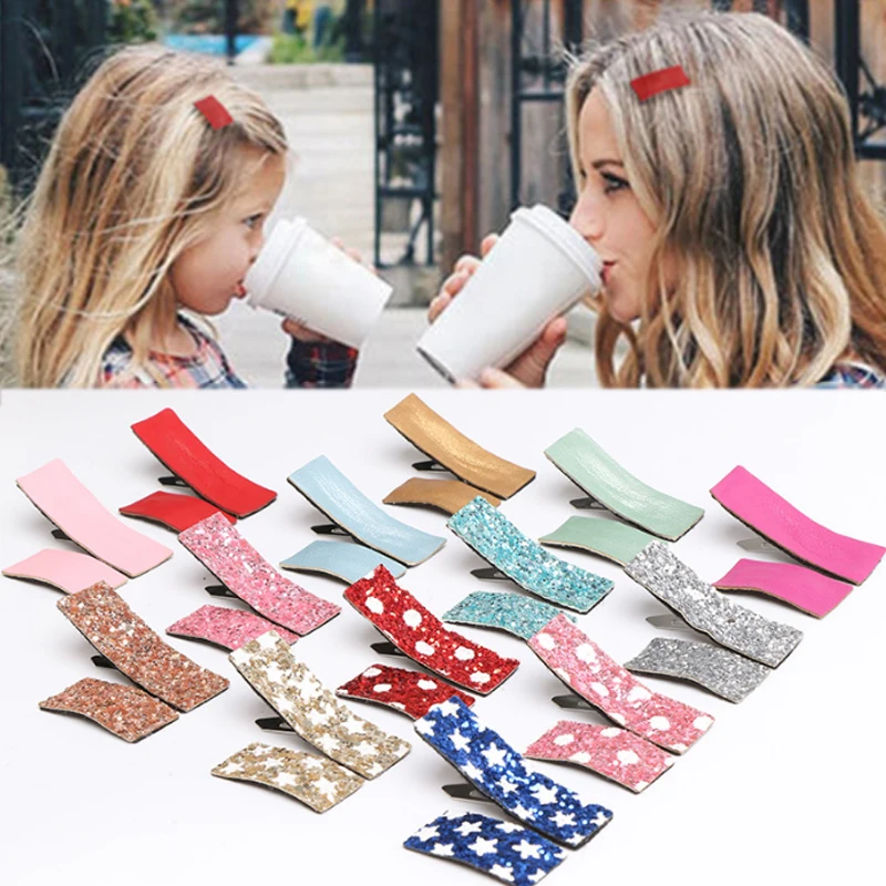 Paulette Hair Accessories Parent-child Hair Clips Bang clip 2PCS/Lot 2019 New Popular High Quality Hair Pins Leather Hot Sale
Paulette Hair Accessories Parent-child Hair Clips Bang clip 2PCS/Lot 2019 New Popular High Quality Hair Pins Leather Hot Sale