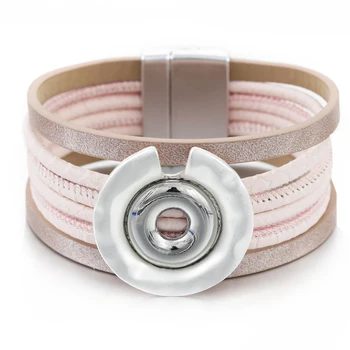 Amorcome Simple Pink Leather Bracelet Jewelry Fashion Multilayer Metal Charm Wide Wrap Bracelets Ladies Jewelry
Amorcome Simple Pink Leather Bracelet Jewelry Fashion Multilayer Metal Charm Wide Wrap Bracelets Ladies Jewelry