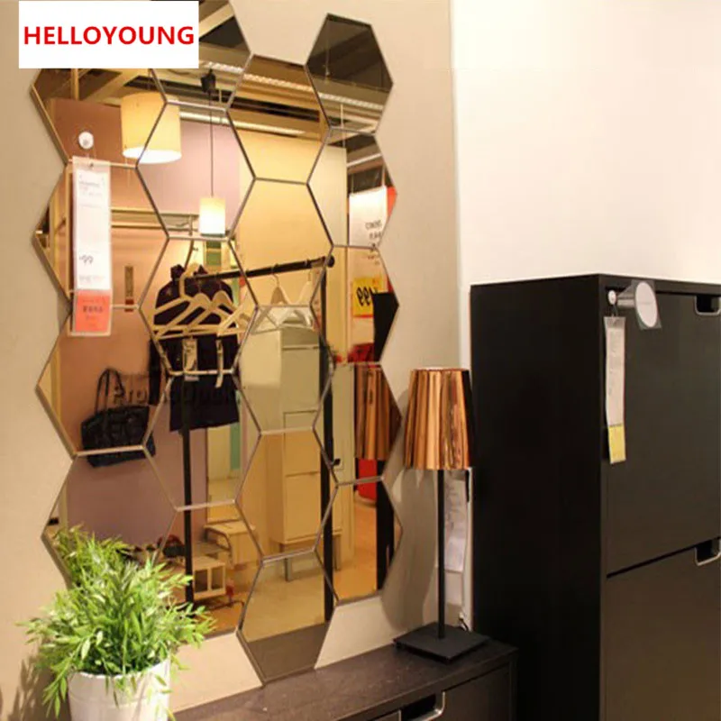 QT-0076 Three-dimensional Hexagonal 7 Piece Wall Decoration Acrylic Mirrored Sticker Room Decoration DIY Wall Art Home Decor
QT-0076 Three-dimensional Hexagonal 7 Piece Wall Decoration Acrylic Mirrored Sticker Room Decoration DIY Wall Art Home Decor