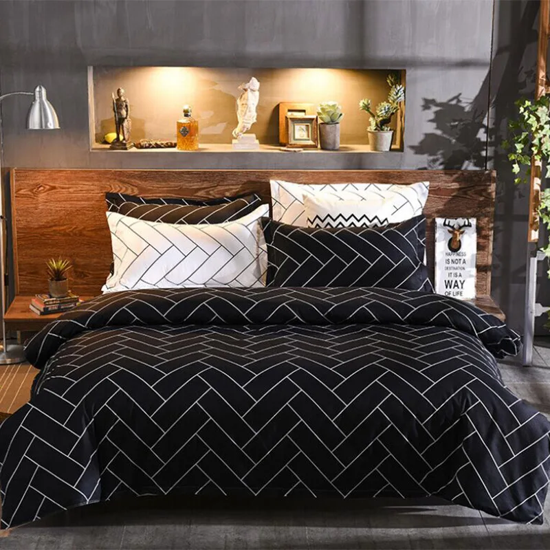 cross grain stripe bedding set streak duvet cover set pillowcase bed sheet 3/ 4pc bed linen geometric home textile
cross grain stripe bedding set streak duvet cover set pillowcase bed sheet 3/ 4pc bed linen geometric home textile