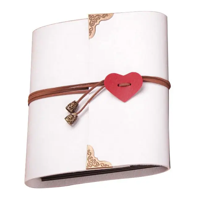 SDFC-Vintage PU Leather 30 Paper Sheets Card Love Theme Wedding DIY Handmade Photo Scrapbooking Album White
SDFC-Vintage PU Leather 30 Paper Sheets Card Love Theme Wedding DIY Handmade Photo Scrapbooking Album White