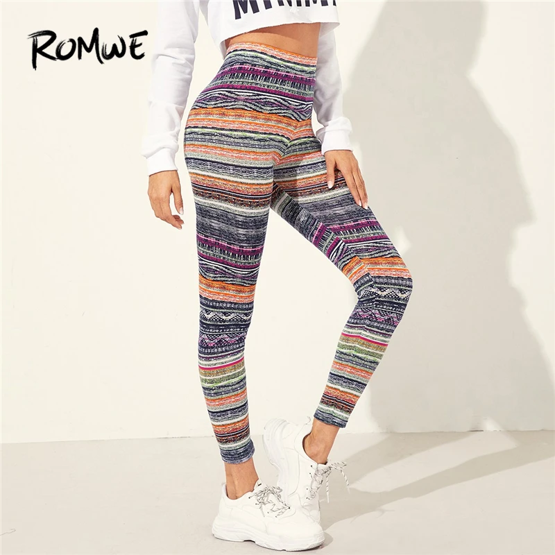 Romwe Sport Multicolor Geo Print Crop Running Tights Women Active Wear Skinny Jogging Leggings Tights
Romwe Sport Multicolor Geo Print Crop Running Tights Women Active Wear Skinny Jogging Leggings Tights