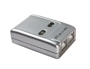 Auto 2 Port USB Switch, USB 2.0 sharing box Plastic Switch Hub, 2PC share one USB device Printer Scanner
Auto 2 Port USB Switch, USB 2.0 sharing box Plastic Switch Hub, 2PC share one USB device Printer Scanner