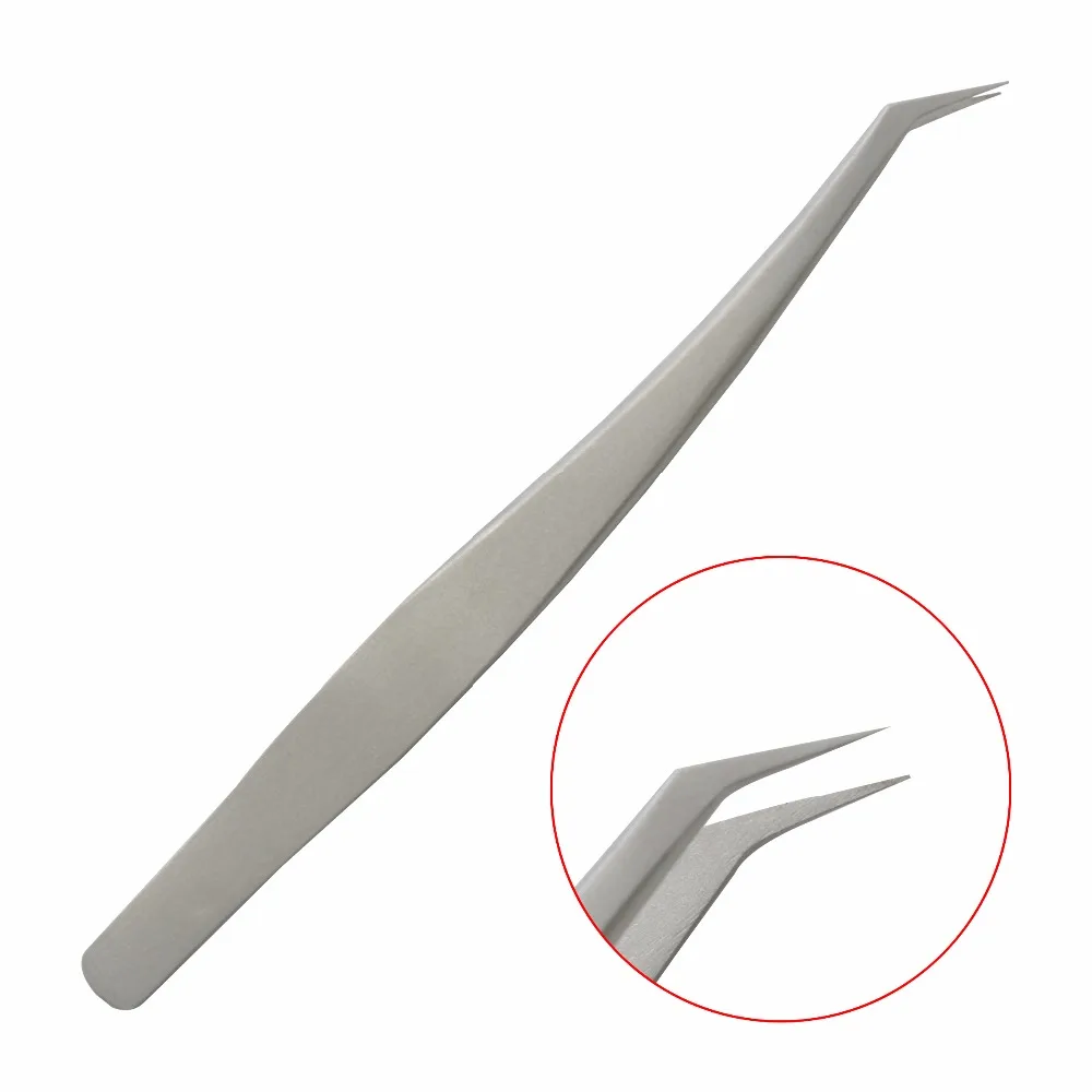 ZKO 1Pc Stainless Steel Tweezers Eyelash Extension Tweezers Especially for 3D 6D Volume Lashes
ZKO 1Pc Stainless Steel Tweezers Eyelash Extension Tweezers Especially for 3D 6D Volume Lashes