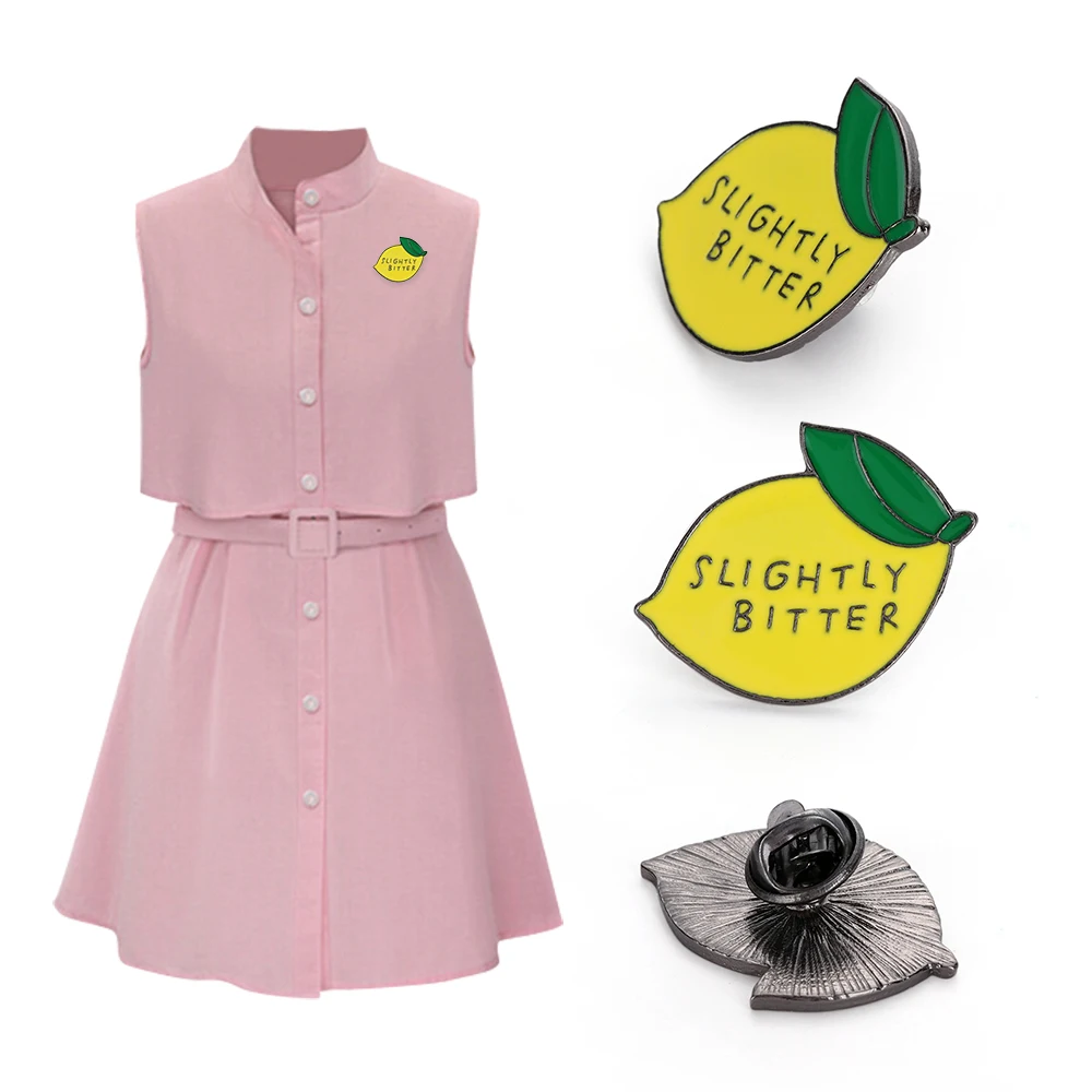 1PC Fruit Cute Lemon Pin Brooch Slightly Bitter Enamel Fruit Badges Brooches Backpack Clothes Hats Decors Bag Collar Accessory
1PC Fruit Cute Lemon Pin Brooch Slightly Bitter Enamel Fruit Badges Brooches Backpack Clothes Hats Decors Bag Collar Accessory