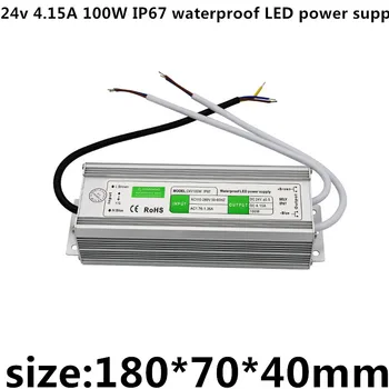 AC110v-260v DC 24v 4.15A 100W 24v led strip led Module point Light string light enough power rain outdoor switch power supply
AC110v-260v DC 24v 4.15A 100W 24v led strip led Module point Light string light enough power rain outdoor switch power supply