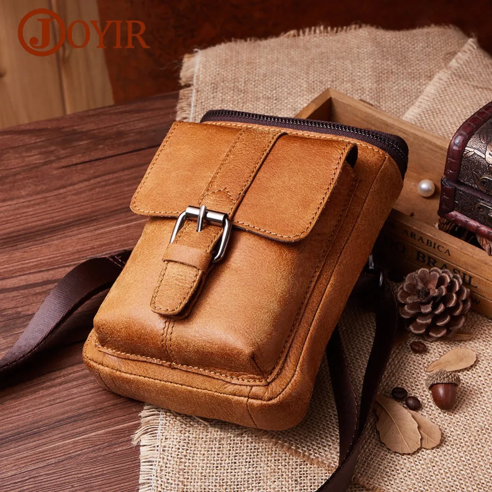 JOYIR Genuine Cowhide Leather Men Shoulder Bag Small Messenger Bags Men Travel Crossbody Bag New Fashion Men Cell Phone Flap Bag
JOYIR Genuine Cowhide Leather Men Shoulder Bag Small Messenger Bags Men Travel Crossbody Bag New Fashion Men Cell Phone Flap Bag