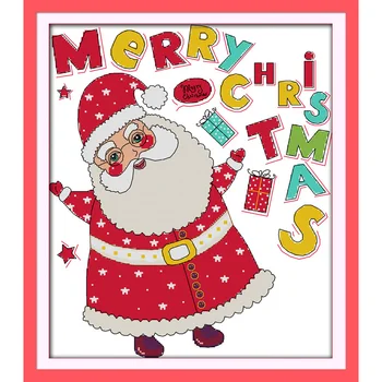 Everlasting Love Merry Christmas (2) Ecological Cotton Chinese Cross Stitch Kits Counted Stamped 14 CT And 11 CT Sales Promotion
Everlasting Love Merry Christmas (2) Ecological Cotton Chinese Cross Stitch Kits Counted Stamped 14 CT And 11 CT Sales Promotion