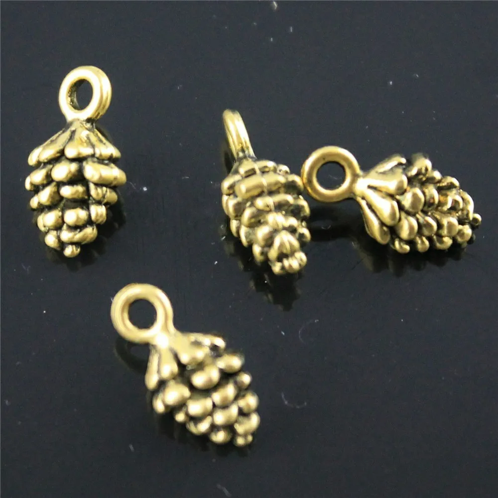 10pcs 3 Colors 3D Pine Nuts Pendant Charms For Jewelry Making Pine Nuts Charms Charm Pine Nuts 12x7x7mm
10pcs 3 Colors 3D Pine Nuts Pendant Charms For Jewelry Making Pine Nuts Charms Charm Pine Nuts 12x7x7mm