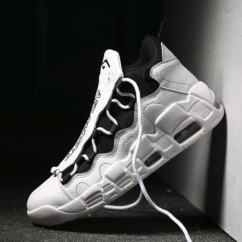 SENTA Band Running Shoes for Men Breathable Leather Splicing Sneakers Air Cushion Sport Shoes Jogging Walking Athletic Shoes
SENTA Band Running Shoes for Men Breathable Leather Splicing Sneakers Air Cushion Sport Shoes Jogging Walking Athletic Shoes