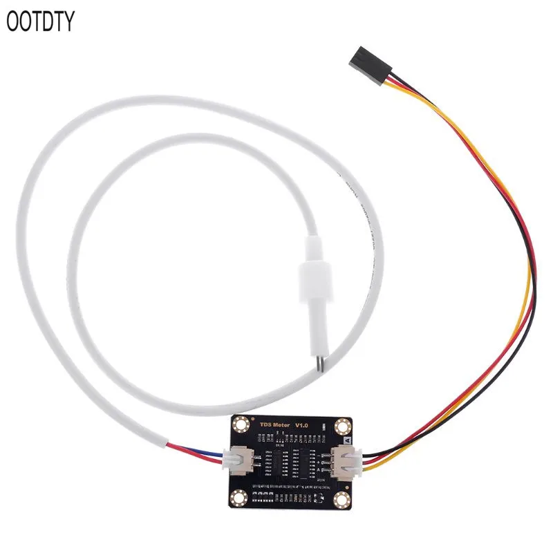 Analog TDS Sensor Water Conductivity Sensor for Arduino Liquid Detection Water Quality Monitoring Module DIY TDS Online Monitor
Analog TDS Sensor Water Conductivity Sensor for Arduino Liquid Detection Water Quality Monitoring Module DIY TDS Online Monitor