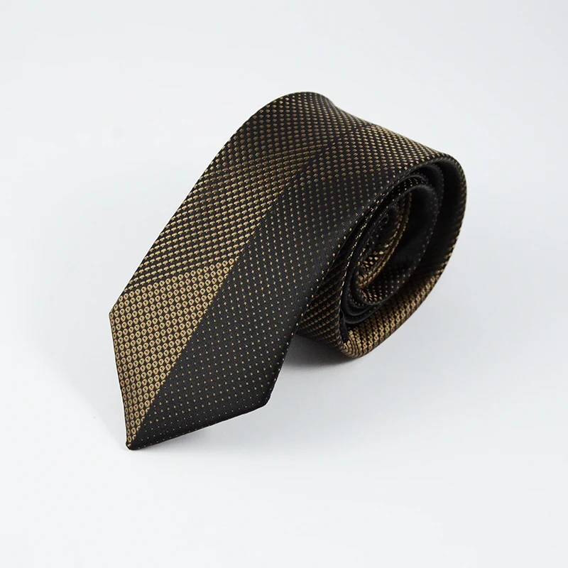 Новый мужской галстук GUSLESON под заказ брендовый в горошек полоску 6 см гравита