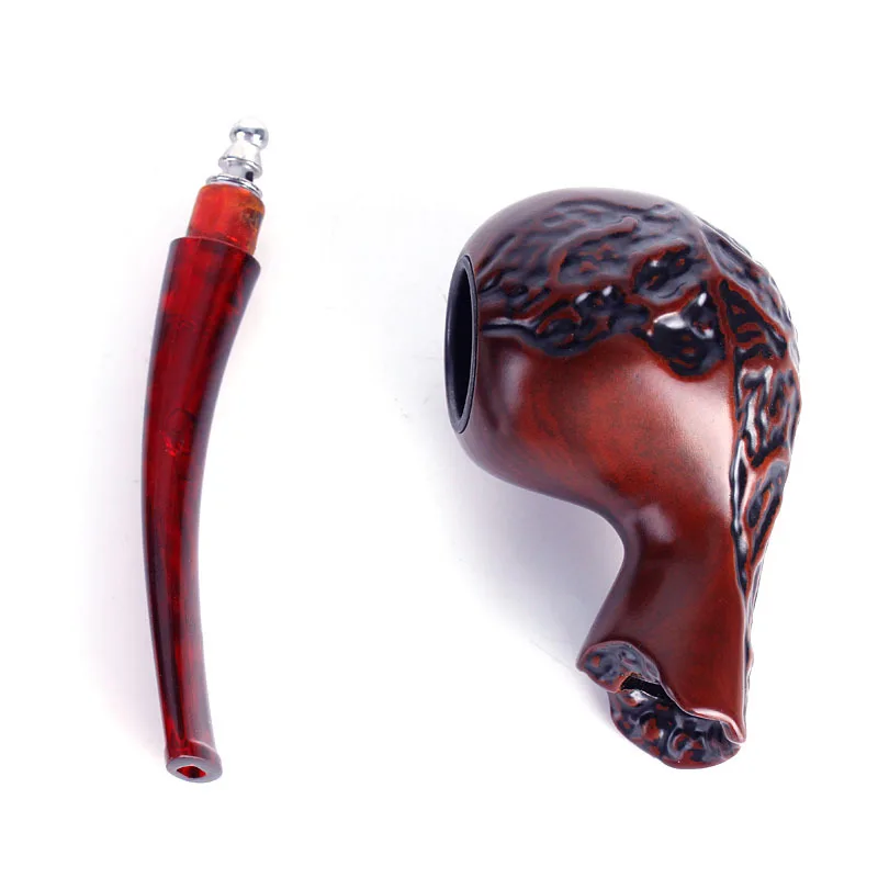 5pcs/lot Detachable mouth tip mouthpiece tobacco pipe carved smoke pipe red bent style carving resin herb tobacco smoking pipe
5pcs/lot Detachable mouth tip mouthpiece tobacco pipe carved smoke pipe red bent style carving resin herb tobacco smoking pipe