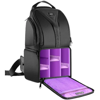 Neewer Camera Sling Backpack Case 9.8x7.9x16.9 Inch Waterproof Lightweight Durable for DSLR and Mirrorless Camera Purple
Neewer Camera Sling Backpack Case 9.8x7.9x16.9 Inch Waterproof Lightweight Durable for DSLR and Mirrorless Camera Purple