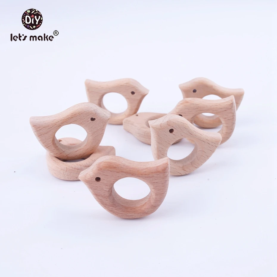 Let's Make 5pc Food Grade Wood Baby Teether Bird Shape Making Woman Jewelry Statement Necklaces Pendants 3*4cm For Chew Pendants
Let's Make 5pc Food Grade Wood Baby Teether Bird Shape Making Woman Jewelry Statement Necklaces Pendants 3*4cm For Chew Pendants