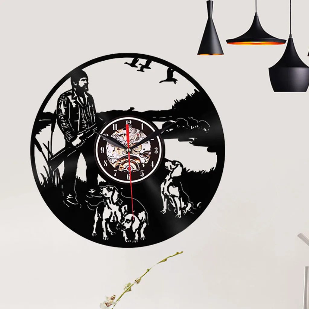 Creative Style Non-Ticking Silent Antique Rubber Wall Clock For Home Kitchen Best Selling High Quality | Дом и сад
