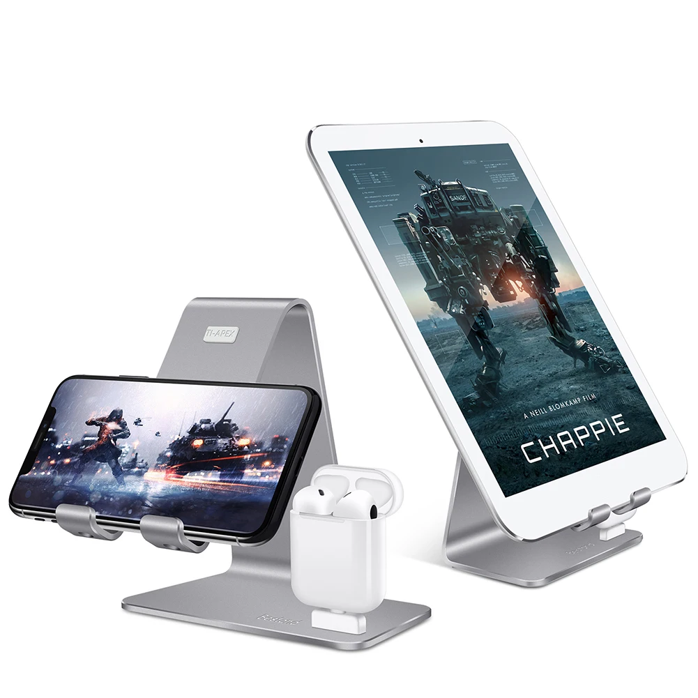 2 in 1 Wireless Charger Charging Dock Pad Phone Stand Holder for iPhone Airpods Charger Aluminum Mobile Phone Bracket Stand
2 in 1 Wireless Charger Charging Dock Pad Phone Stand Holder for iPhone Airpods Charger Aluminum Mobile Phone Bracket Stand