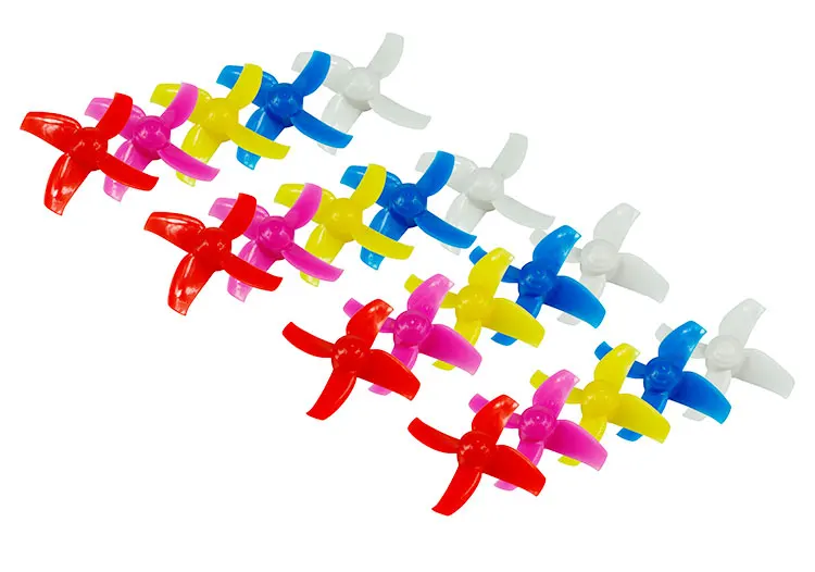 10Pairs LDARC 40mm / 48mm 4-Blades 1.0mm Propeller Props CW CCW for Tiny R7 7X INDUCTRIX FPV Mobula7+ 8X DIY FPV Brush Drone
10Pairs LDARC 40mm / 48mm 4-Blades 1.0mm Propeller Props CW CCW for Tiny R7 7X INDUCTRIX FPV Mobula7+ 8X DIY FPV Brush Drone