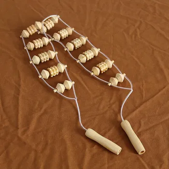 Wooden Wheel Body Back Waist Neck Care Roller Comfortable Roller Massager Body Care MSU99
Wooden Wheel Body Back Waist Neck Care Roller Comfortable Roller Massager Body Care MSU99