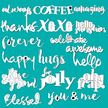 You Coffee Hello XOXO Metal Cutting Dies Stencil for DIY Scrapbooking Embossing Photo Album Decoration Card Craft Die Cut 2019
You Coffee Hello XOXO Metal Cutting Dies Stencil for DIY Scrapbooking Embossing Photo Album Decoration Card Craft Die Cut 2019