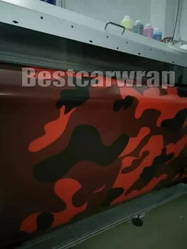 Large Red Tiger Camouflage Vinyl Car Wrap foil Snow camo with air free for boat / Truck Vehicle covering 1.52x30m/Roll 5x98ft
Large Red Tiger Camouflage Vinyl Car Wrap foil Snow camo with air free for boat / Truck Vehicle covering 1.52x30m/Roll 5x98ft