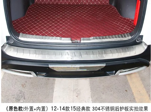 Stainless steel rear bumper protection window sill outside trunks decorative plate pedal suitable FOR CRV CR-v 2012 2013 2014
Stainless steel rear bumper protection window sill outside trunks decorative plate pedal suitable FOR CRV CR-v 2012 2013 2014
