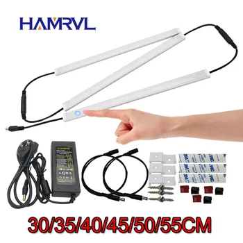 3PCS LED Cabinet Light+12V Adapter warm white touch sensor dimmable rigid strip Bar for Kit Great For Vanity Wardrobe, Kitchen
3PCS LED Cabinet Light+12V Adapter warm white touch sensor dimmable rigid strip Bar for Kit Great For Vanity Wardrobe, Kitchen