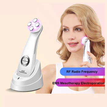 RF LED Light Therapy Machine EMS Mesotherapy Face Wrinkle Removal Device with 6 Light Mode Adjustable Anti-age Skin Beauty Tool
RF LED Light Therapy Machine EMS Mesotherapy Face Wrinkle Removal Device with 6 Light Mode Adjustable Anti-age Skin Beauty Tool