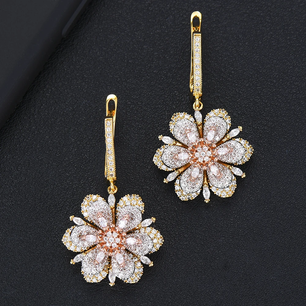 missvikki Bohemia Women Girl Fashion Flower Pendant Earrings charms silver 925 original Full Mirco Pave Cubic Zirconia Jewelry
missvikki Bohemia Women Girl Fashion Flower Pendant Earrings charms silver 925 original Full Mirco Pave Cubic Zirconia Jewelry