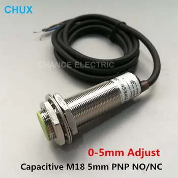 Capacitive Proximity Sensor PNP CM18-5-DPA/PB NO/NC M18 0-5mm Detect Distance Capacitance Switch 
Capacitive Proximity Sensor PNP CM18-5-DPA/PB NO/NC M18 0-5mm Detect Distance Capacitance Switch