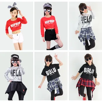 2019 Girls Fashion Children Jazz Dance Clothes For Girls Modern Loose Stage Performance Outfit Hip Hop Dancing Street Clothing
2019 Girls Fashion Children Jazz Dance Clothes For Girls Modern Loose Stage Performance Outfit Hip Hop Dancing Street Clothing