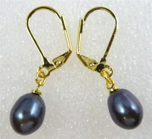 Free shipping@@@@@ 8-9mm Black Akoya Cultured Pearl Dangle Earring AAA tfum 6.10
Free shipping@@@@@ 8-9mm Black Akoya Cultured Pearl Dangle Earring AAA tfum 6.10