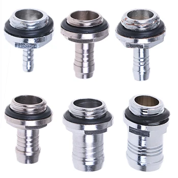 1pc G1/4" Thread Brass Hose Connector For PC Water Cooling System 4/6/7.2/9/11/14mm
1pc G1/4" Thread Brass Hose Connector For PC Water Cooling System 4/6/7.2/9/11/14mm