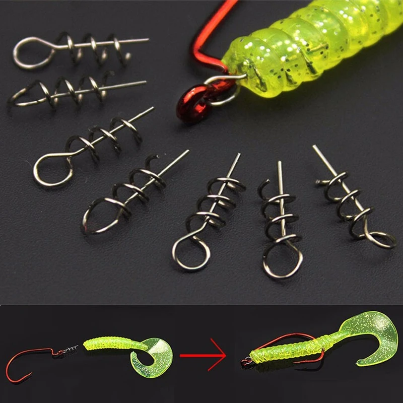 50 pcs High Carbon Steel Fishing Lures Soft Pin Spring Lock Pin Needle to Fix Soft Worms Fishing Tackle Accessories
50 pcs High Carbon Steel Fishing Lures Soft Pin Spring Lock Pin Needle to Fix Soft Worms Fishing Tackle Accessories