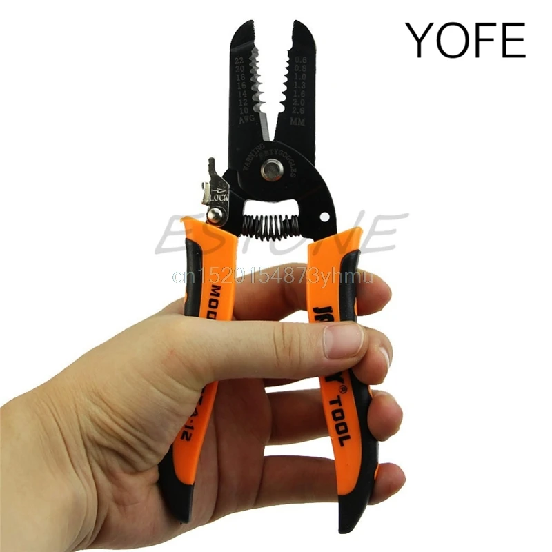 YOFE Portable Multifunction Tools Cable Wire Stripper Plier Cutter Crimper Automatic Multifunctional Terminal Crimping Stripping
YOFE Portable Multifunction Tools Cable Wire Stripper Plier Cutter Crimper Automatic Multifunctional Terminal Crimping Stripping