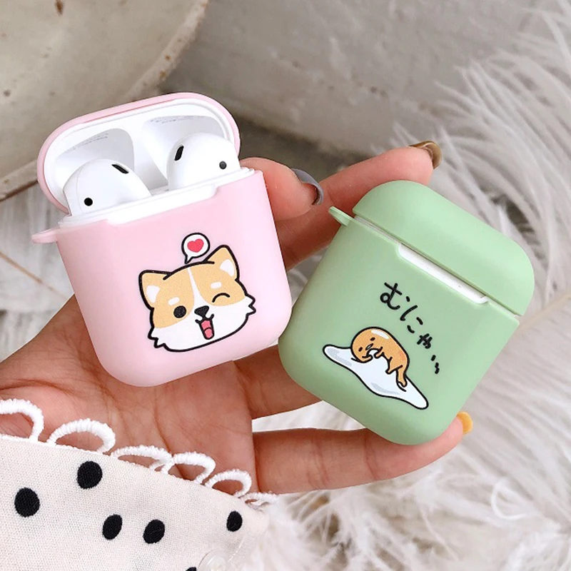 Cartoon Shiba Inu Earphone Case for Apple Airpods 1 Bluetooth Wireless Earphone Cover For Airpods 2 Charging Headphones Cases
Cartoon Shiba Inu Earphone Case for Apple Airpods 1 Bluetooth Wireless Earphone Cover For Airpods 2 Charging Headphones Cases