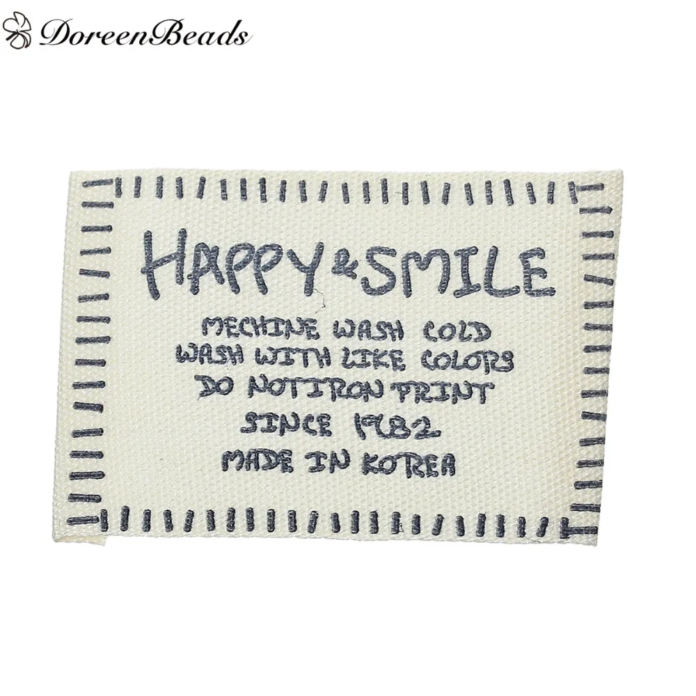 DoreenBeads Cotton Woven Printed Garment Labels Tags DIY Scrapbooking Craft Rectangle & Green, 10 PCs
DoreenBeads Cotton Woven Printed Garment Labels Tags DIY Scrapbooking Craft Rectangle & Green, 10 PCs