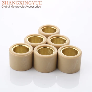 6pc high quality Variator Roller Weights 13gram 21x17mm for Gilera Runner VX/VXR 200 Oregon Nexus 250 300
6pc high quality Variator Roller Weights 13gram 21x17mm for Gilera Runner VX/VXR 200 Oregon Nexus 250 300