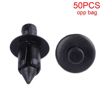 Dewtreetali 8mm 50pcs Car Door Panel Fastener Clip Black Plastic Fender Bumper Retainer Rivet Car Accessories for Toyota BMW
Dewtreetali 8mm 50pcs Car Door Panel Fastener Clip Black Plastic Fender Bumper Retainer Rivet Car Accessories for Toyota BMW