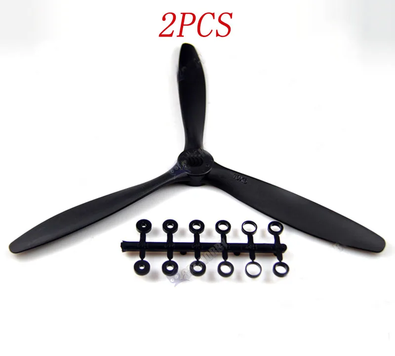 2PCS 8060/9060/1060/1170 3 Blades Propeller Aperture 3-6.3mm Paddle High-strength Hard Prop Parts for RC Fixed Wing Aircraft
2PCS 8060/9060/1060/1170 3 Blades Propeller Aperture 3-6.3mm Paddle High-strength Hard Prop Parts for RC Fixed Wing Aircraft