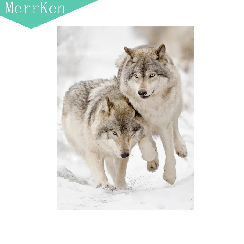 Merrken 5d Diy diamond painting cross stitch Couples the Wolf diamond embroidery diamond mosaic home decor 40*30cm
Merrken 5d Diy diamond painting cross stitch Couples the Wolf diamond embroidery diamond mosaic home decor 40*30cm