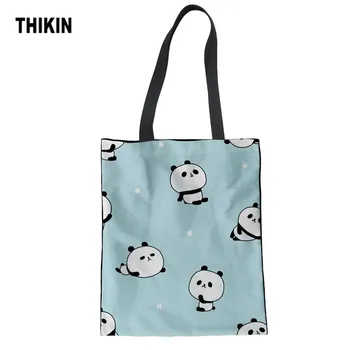 THIKIN Cartoon Panda Pattern Printing Shopper Handbag Tote Bag Crossbody Women Shopping Bags Reusable Custom Girls Shoulder Bag 
THIKIN Cartoon Panda Pattern Printing Shopper Handbag Tote Bag Crossbody Women Shopping Bags Reusable Custom Girls Shoulder Bag