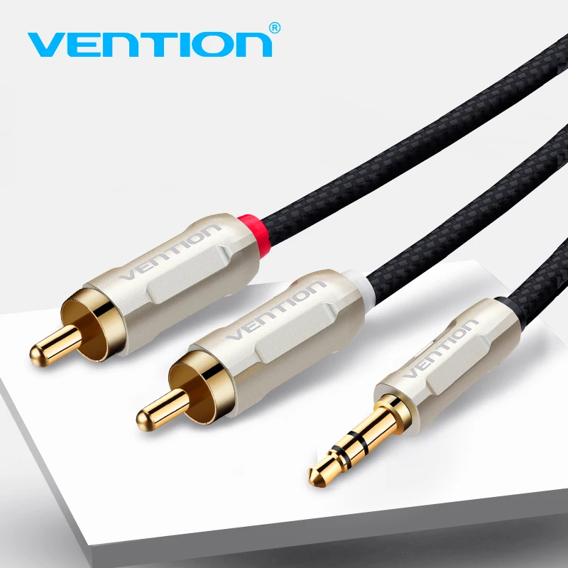 Vention RCA Audio Cable 2RCA Male to 3.5mm Jack to 2 RCA AUX Cable rca Video Aux Cable for Home Theater iPhone Headphone
Vention RCA Audio Cable 2RCA Male to 3.5mm Jack to 2 RCA AUX Cable rca Video Aux Cable for Home Theater iPhone Headphone