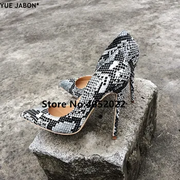 YUE JABON Snake Printed Design Women Sexy Extreme High Heels Stiletto Pointed Toe Party Wedding Pumps Customized Accept EUR43
YUE JABON Snake Printed Design Women Sexy Extreme High Heels Stiletto Pointed Toe Party Wedding Pumps Customized Accept EUR43