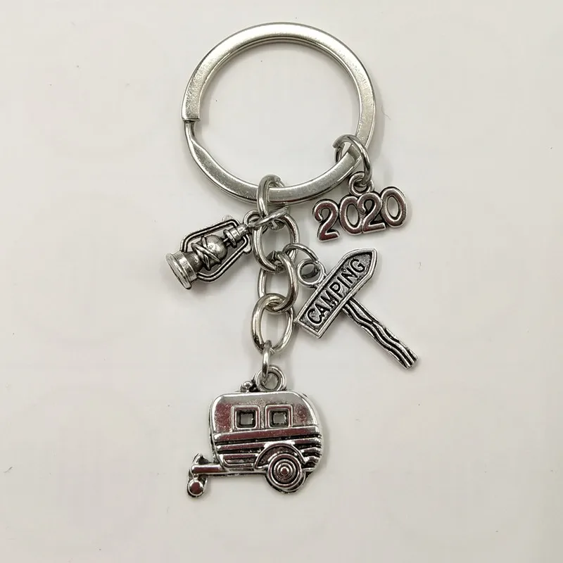 2019 /2020 Fashion Jewelry Mini Happy Camping Lantern Keychain, Kilt Pin, Road Sign, Car Key Chain Silver DIY Handmade
2019 /2020 Fashion Jewelry Mini Happy Camping Lantern Keychain, Kilt Pin, Road Sign, Car Key Chain Silver DIY Handmade
