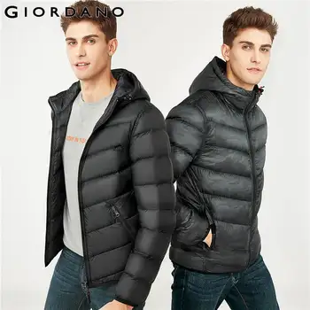 Giordano Men Down Jacket Men Reversible Lightweighted Windproof Down Jacket Hooded Teflon Coating Packable Doudoune Homme
Giordano Men Down Jacket Men Reversible Lightweighted Windproof Down Jacket Hooded Teflon Coating Packable Doudoune Homme