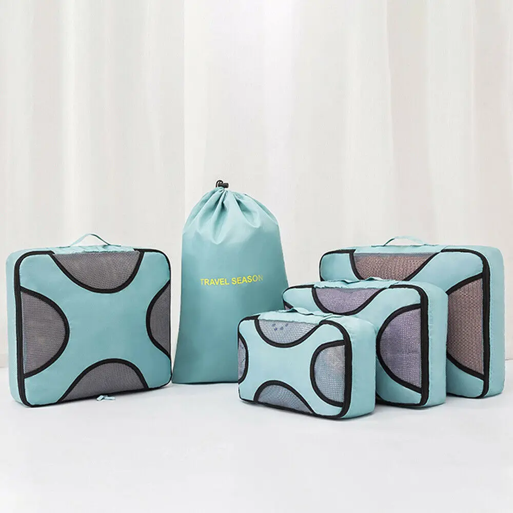 5 Sets Travel Organizer Bag Clothes Portable Large Capacity Storage Case Luggage Suitcase New Fashion Style
5 Sets Travel Organizer Bag Clothes Portable Large Capacity Storage Case Luggage Suitcase New Fashion Style