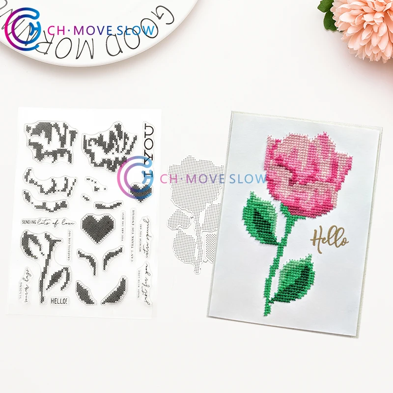 CH SEWN WITH LOVE Metal Cutting Dies and stamps DIY Scrapbooking Card Stencil Paper Craft Handmade Album Stamp Die Set
CH SEWN WITH LOVE Metal Cutting Dies and stamps DIY Scrapbooking Card Stencil Paper Craft Handmade Album Stamp Die Set