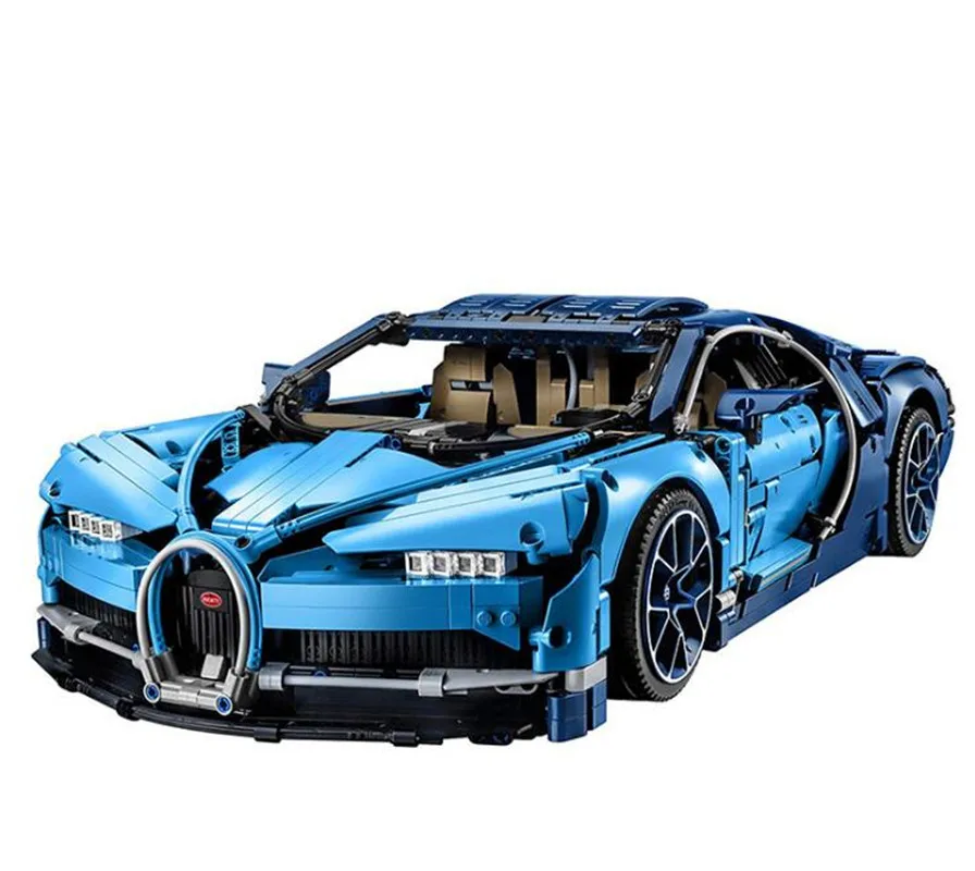 Technology Series of Bugatti Sports Car Model DIY Inserting and Assembling Building Block Puzzling Children's Toys
Technology Series of Bugatti Sports Car Model DIY Inserting and Assembling Building Block Puzzling Children's Toys