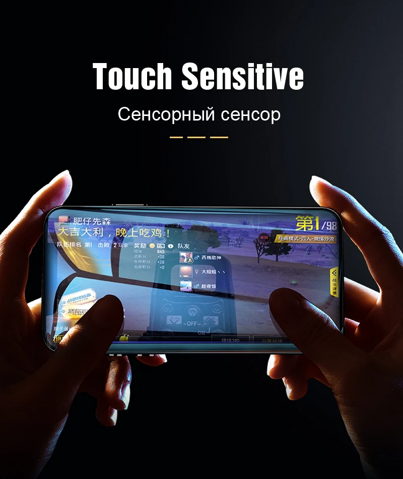 TOMKAS 6D Protective Glass on the For iPhone X XS Max XR Screen Protector Full Cover Curved Edge Glass For iPhone 6 s 7 8 Plus